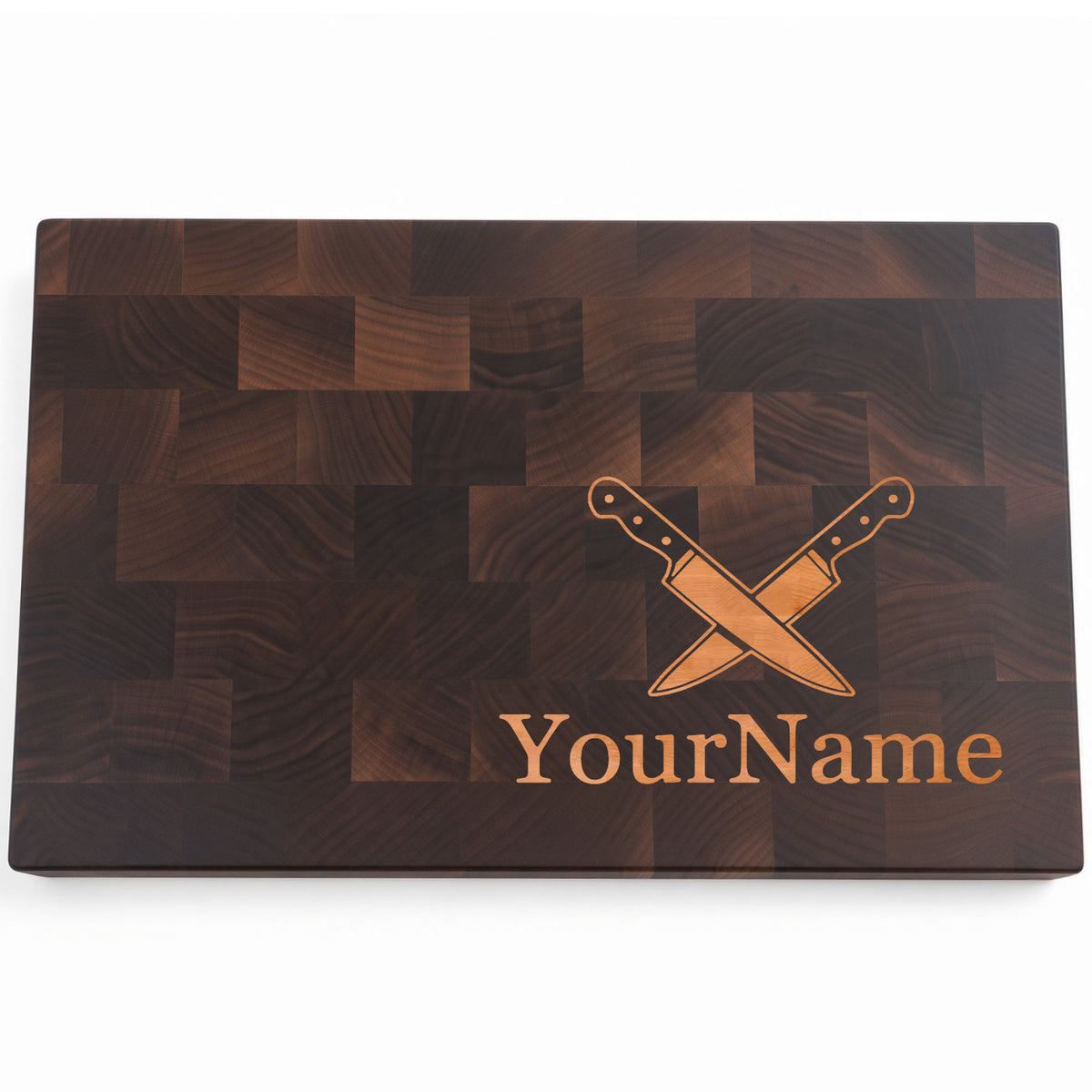 Cutting Board Personalized - Knives