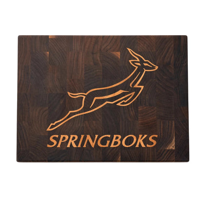Cutting Board - Springboks (Walnut Base)